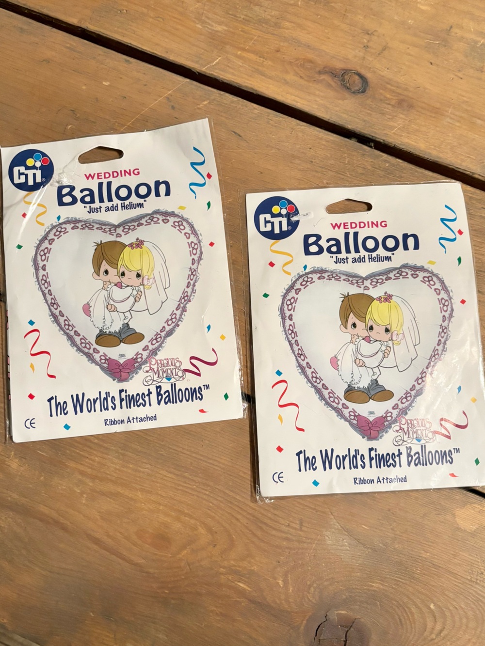 Vintage Precious Moments Wedding Balloons